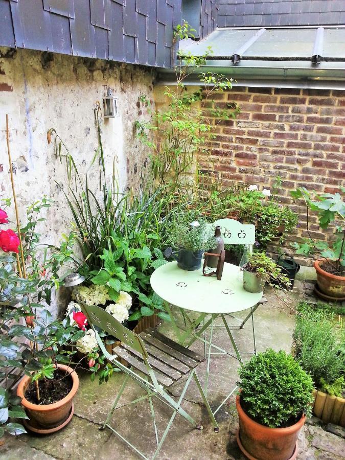 My Little Garden -Parking Gratuit 500M -Coeur Historique -La Clef De Honfleur Daire Dış mekan fotoğraf